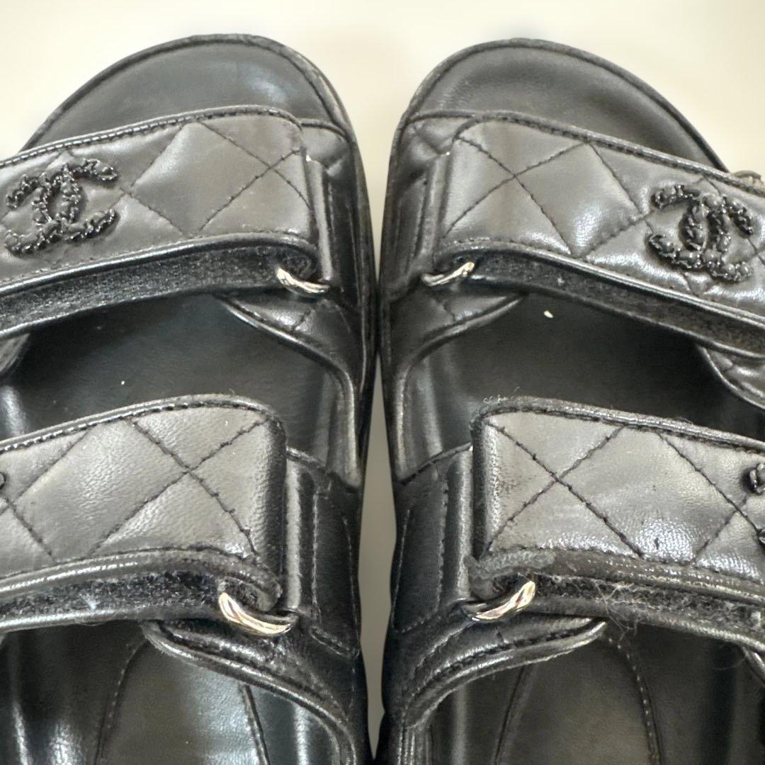 CHANELスポーツサンダル36