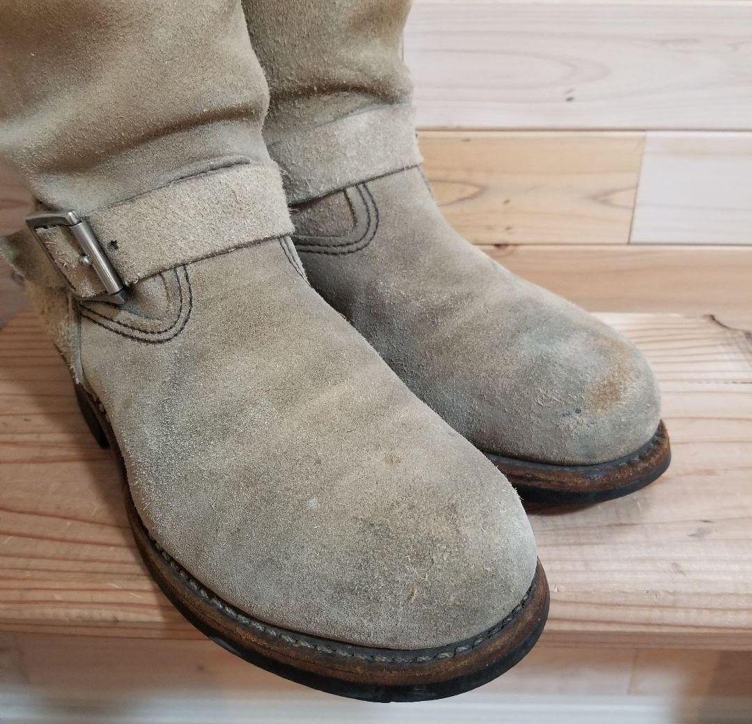 廃盤　REDWING 8268 suede　エンジニアブーツ　キムタク　25.5