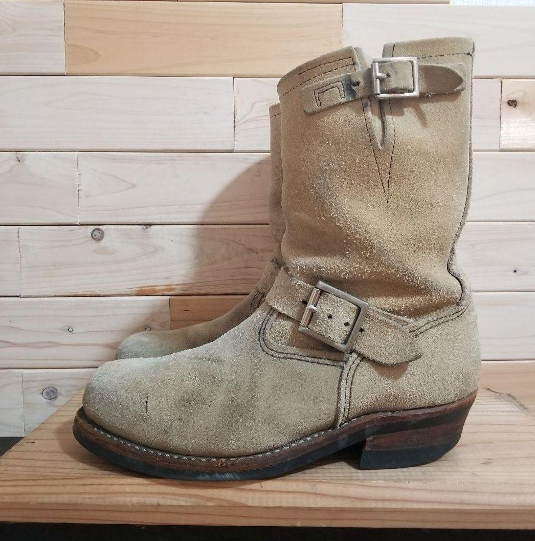 廃盤　REDWING 8268 suede　エンジニアブーツ　キムタク　25.5