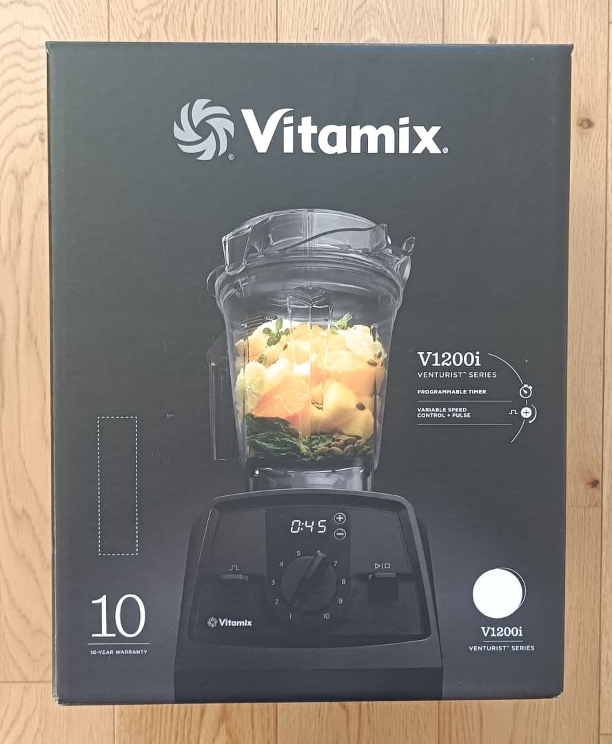 【新品未開封・10年保証】 V1200i ホワイト 正規品 バイタミックス