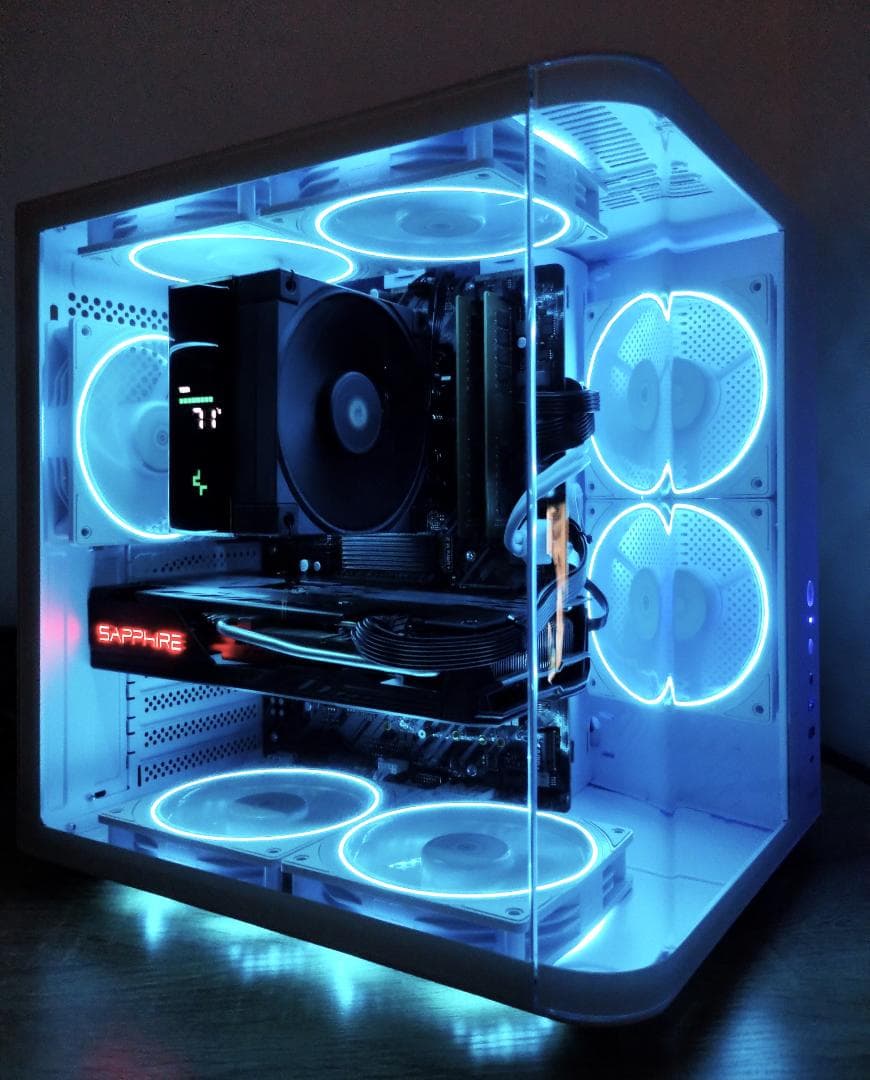 ゲーミングPC/Core i7 9700K/RX5700/メモリ無し