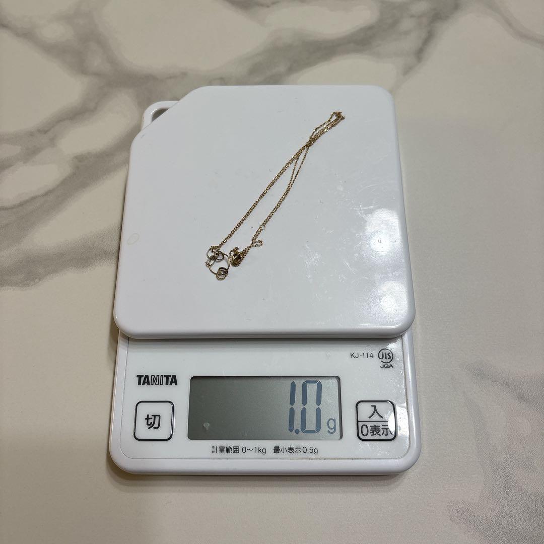 K10 地金ネックレス