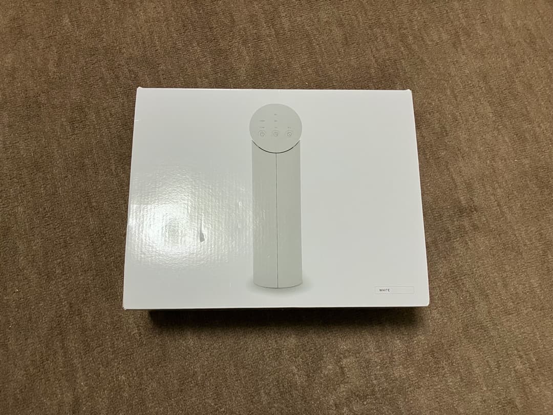 プラスマイナスゼロ コンパクト衣類乾燥機 XRC-G010 (W) 未使用