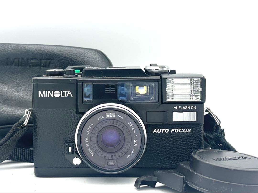 【完動品】MINOLTA HI-MATIC AF-D フィルムカメラ 動作確認済
