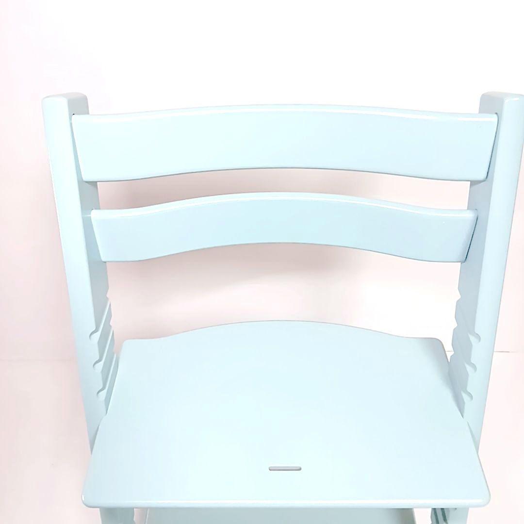 希少カラ― STOKKE ストッケ トリップトラップ シリアル6 アクアブルー