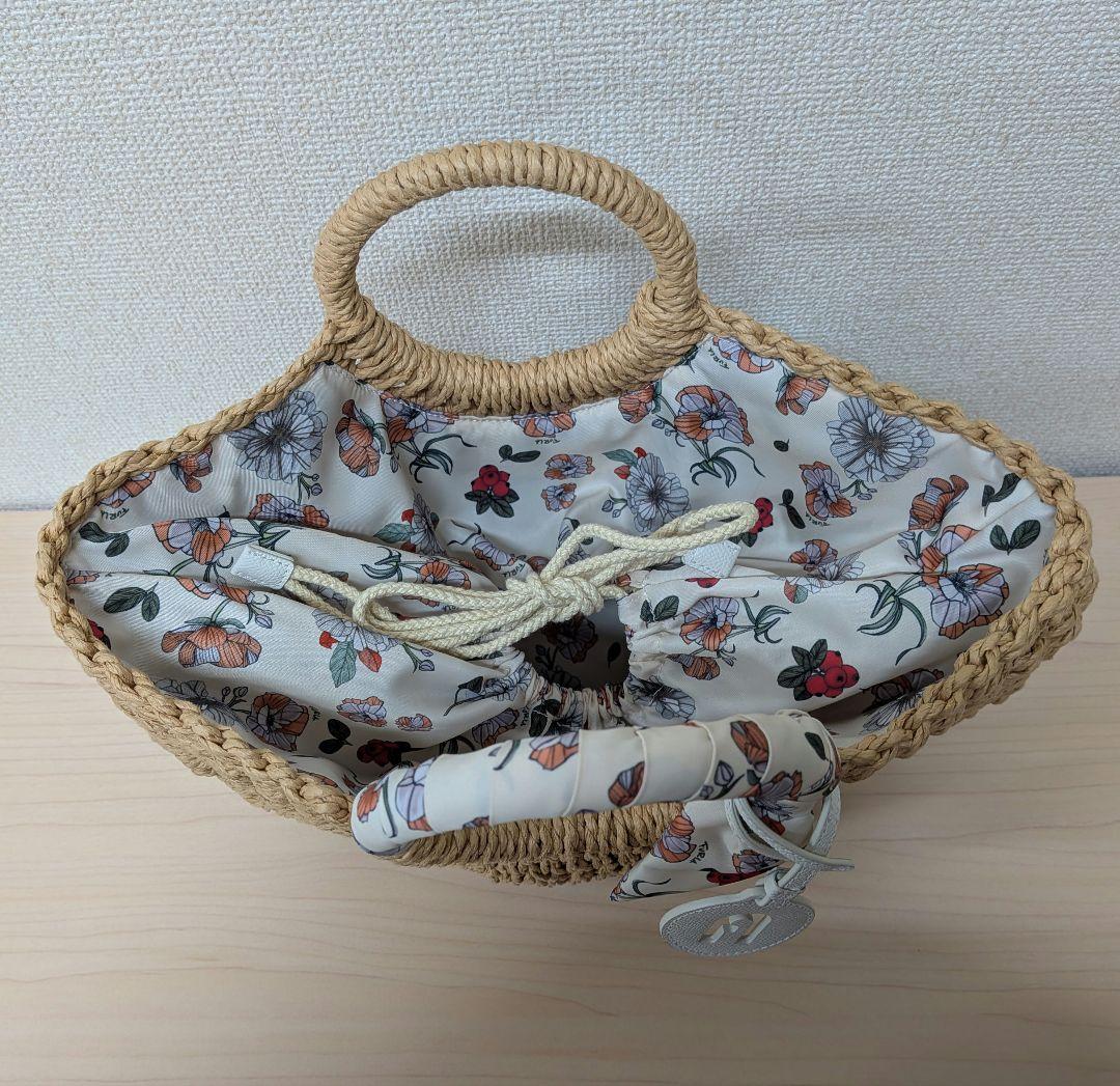 FURLA　フルラ 　かごバッグ