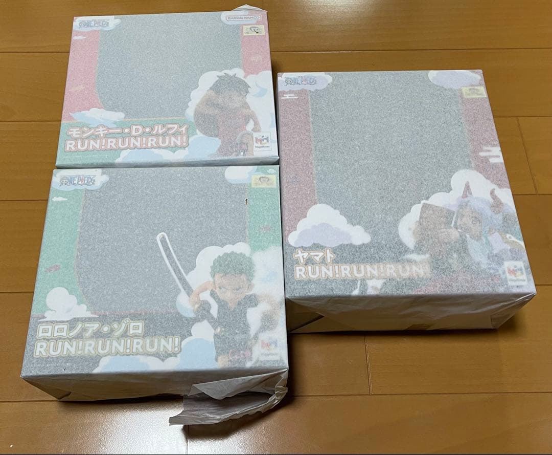 RUNRUNRUN ロロノア・ゾロ モンキー・D・ルフィ ヤマト　フィギュア