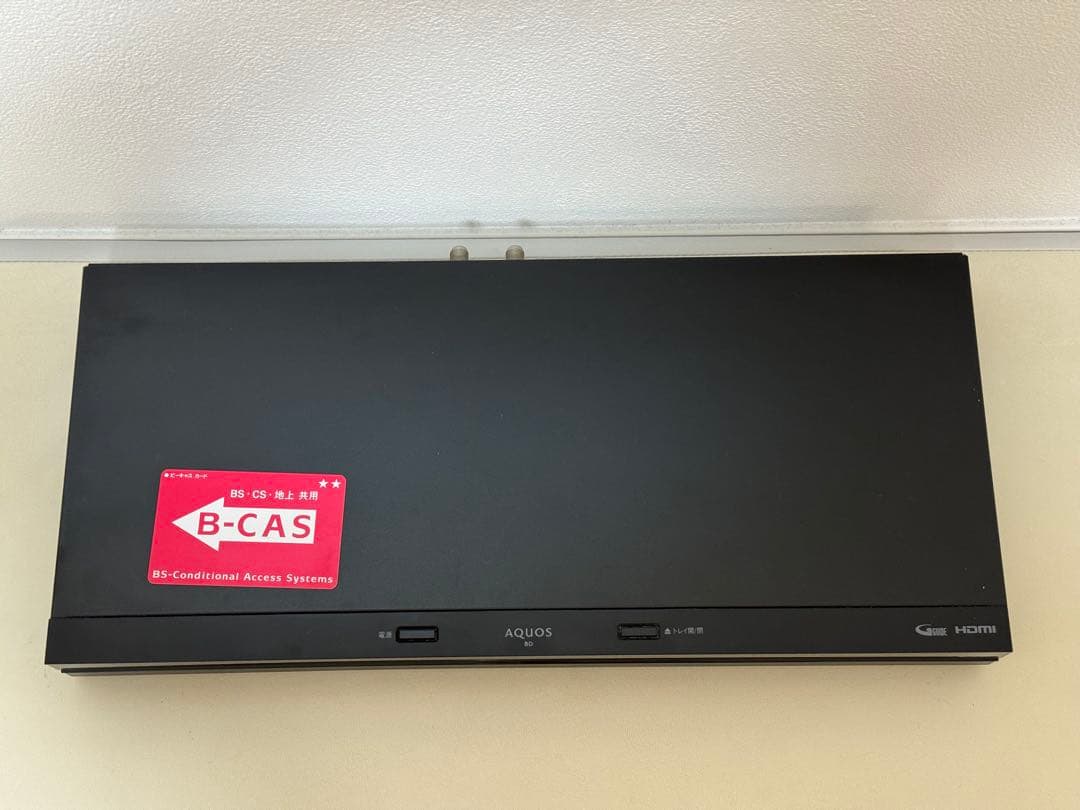 SHARP AQUOS ブルーレイレコーダー　2B-C10BW1 1TB
