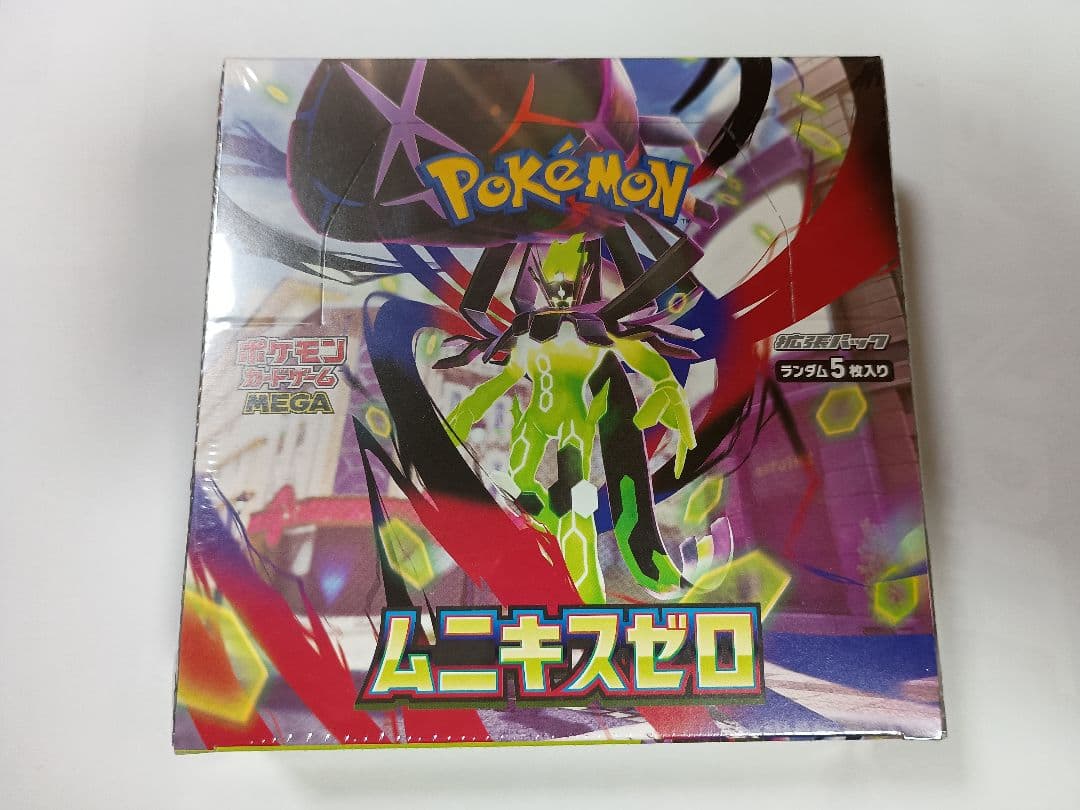 ムニキスゼロ １ボックス ポケモンカードゲーム 新品未開封 シュリンク包装