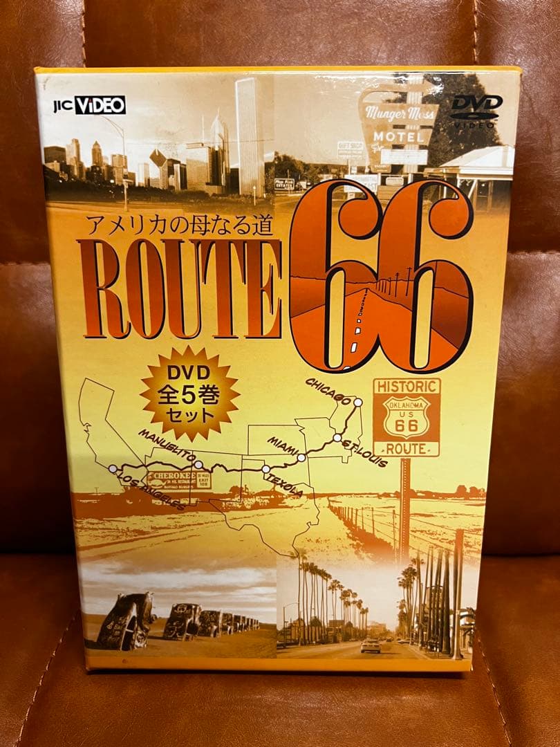 【廃盤品】アメリカの母なる道 ルート66 全5巻 BOXセット [DVD]