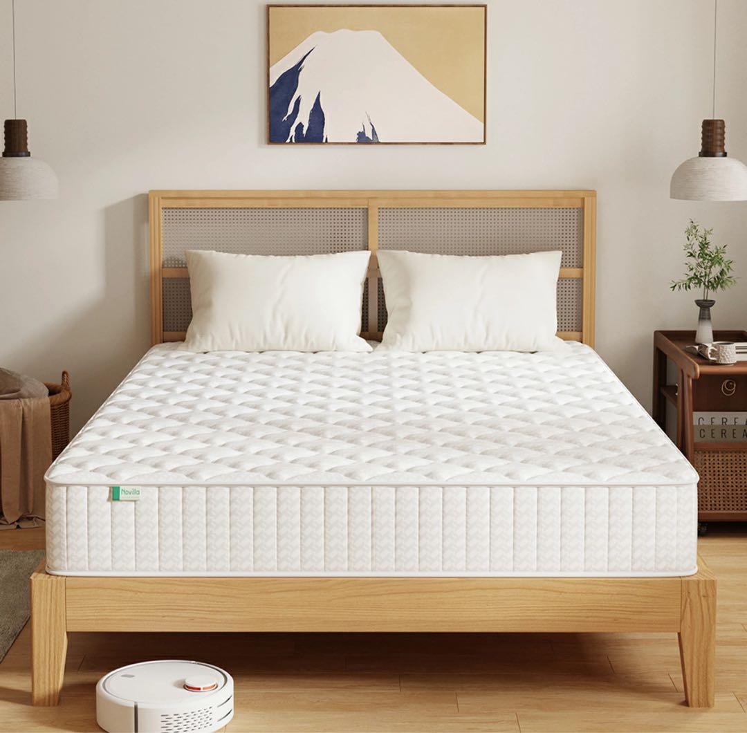 【新品】Novilla ポケットコイルマットレス シングル 極厚 20cm 8