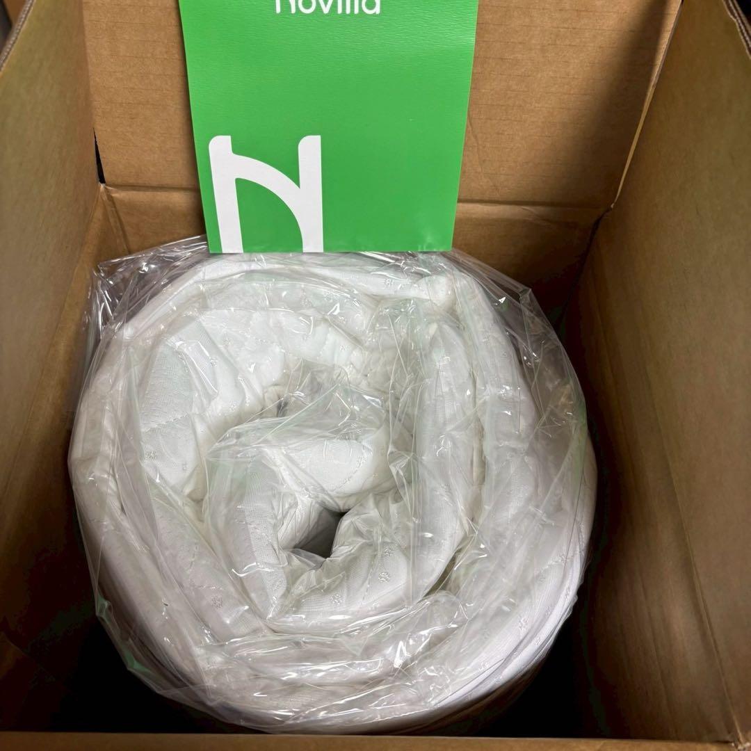 【新品】Novilla ポケットコイルマットレス シングル 極厚 20cm 8