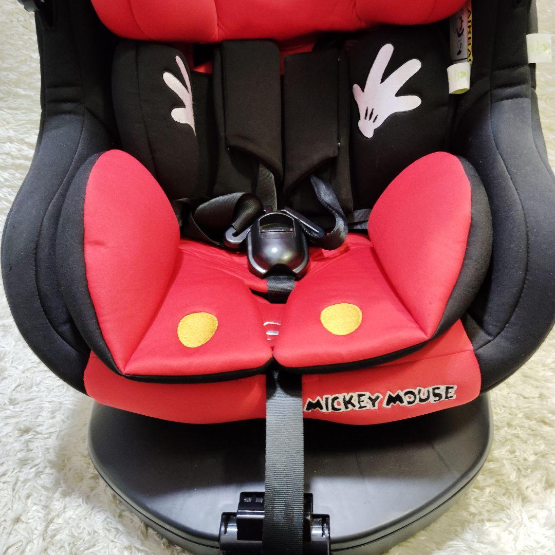 【美品】ミッキーマウス チャイルドシート ターンシート 西松屋限定 ディズニー