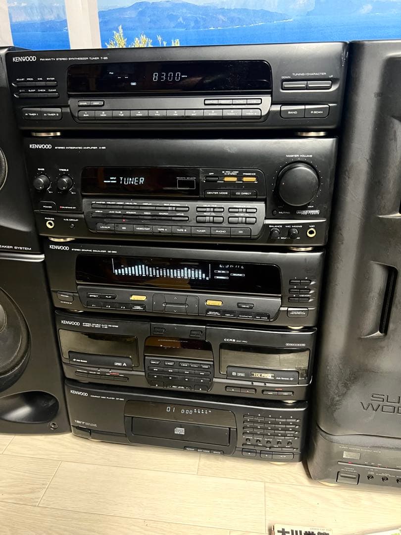 ケンウッド LOXY L5 ロキシー システムコンポメンテナンス済み中古美品