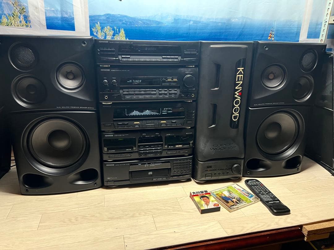 ケンウッド LOXY L5 ロキシー システムコンポメンテナンス済み中古美品