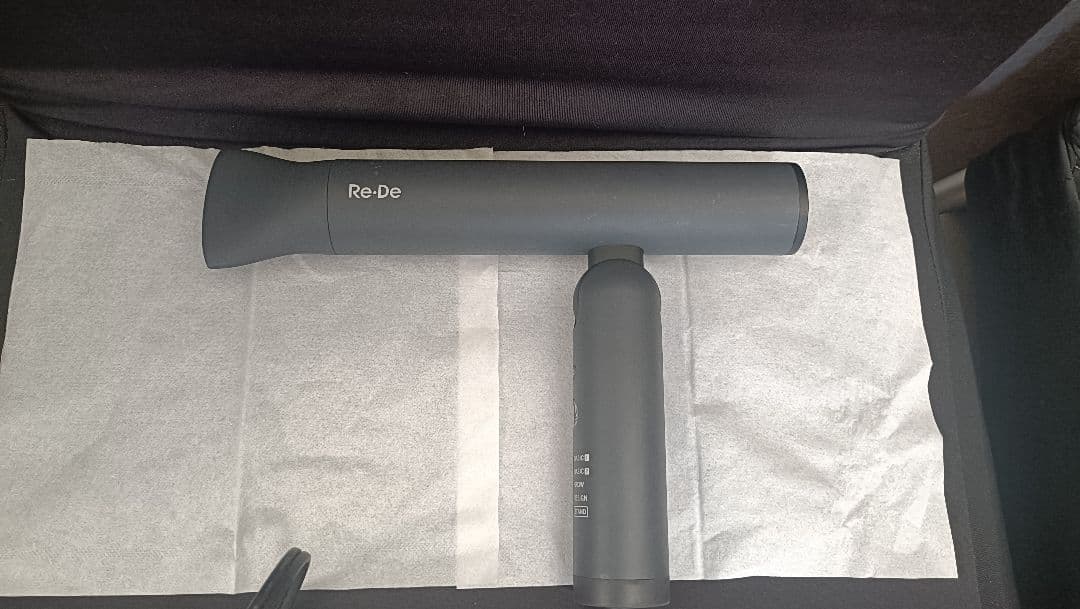 ReDeHairdry リデヘアドライ　ヘアドライヤー　グレー DR01A