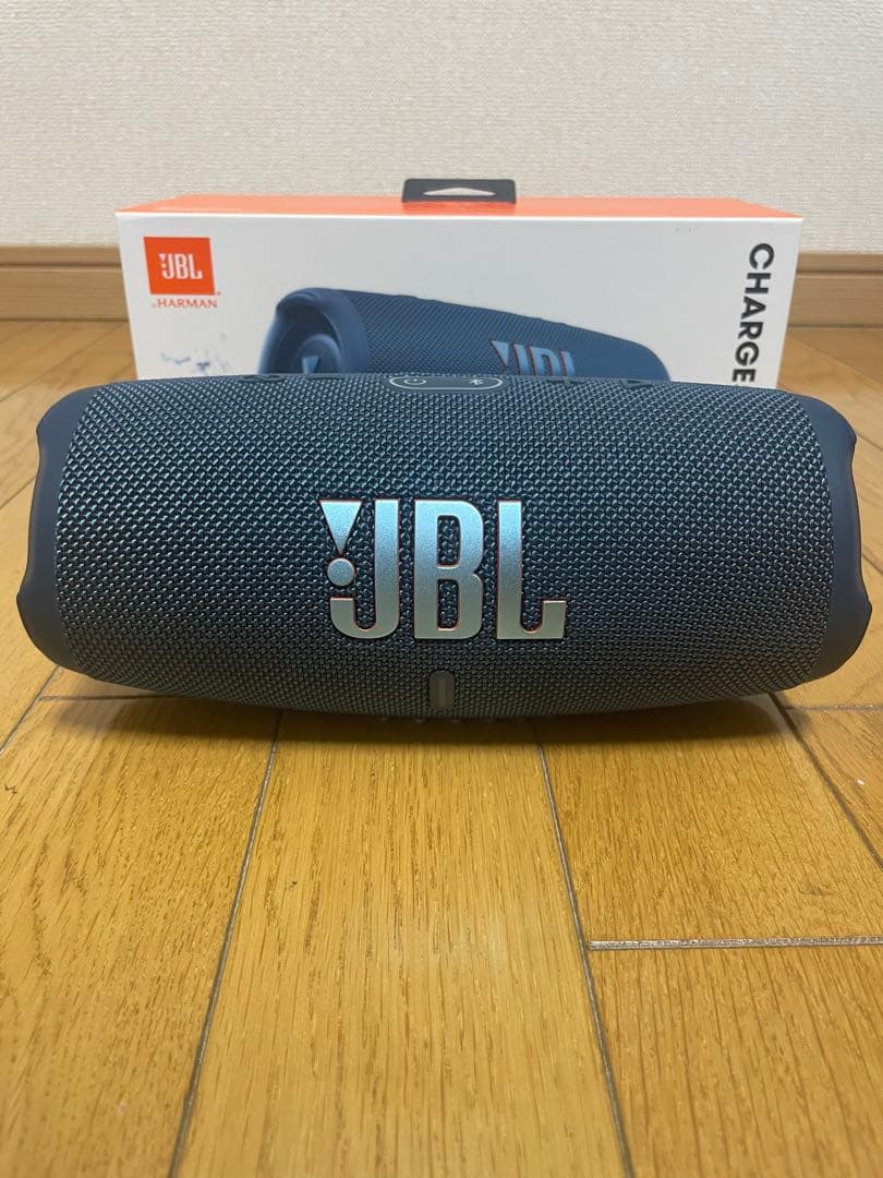 JBL Charge5 ワイヤレススピーカー ブルー 付属品あり