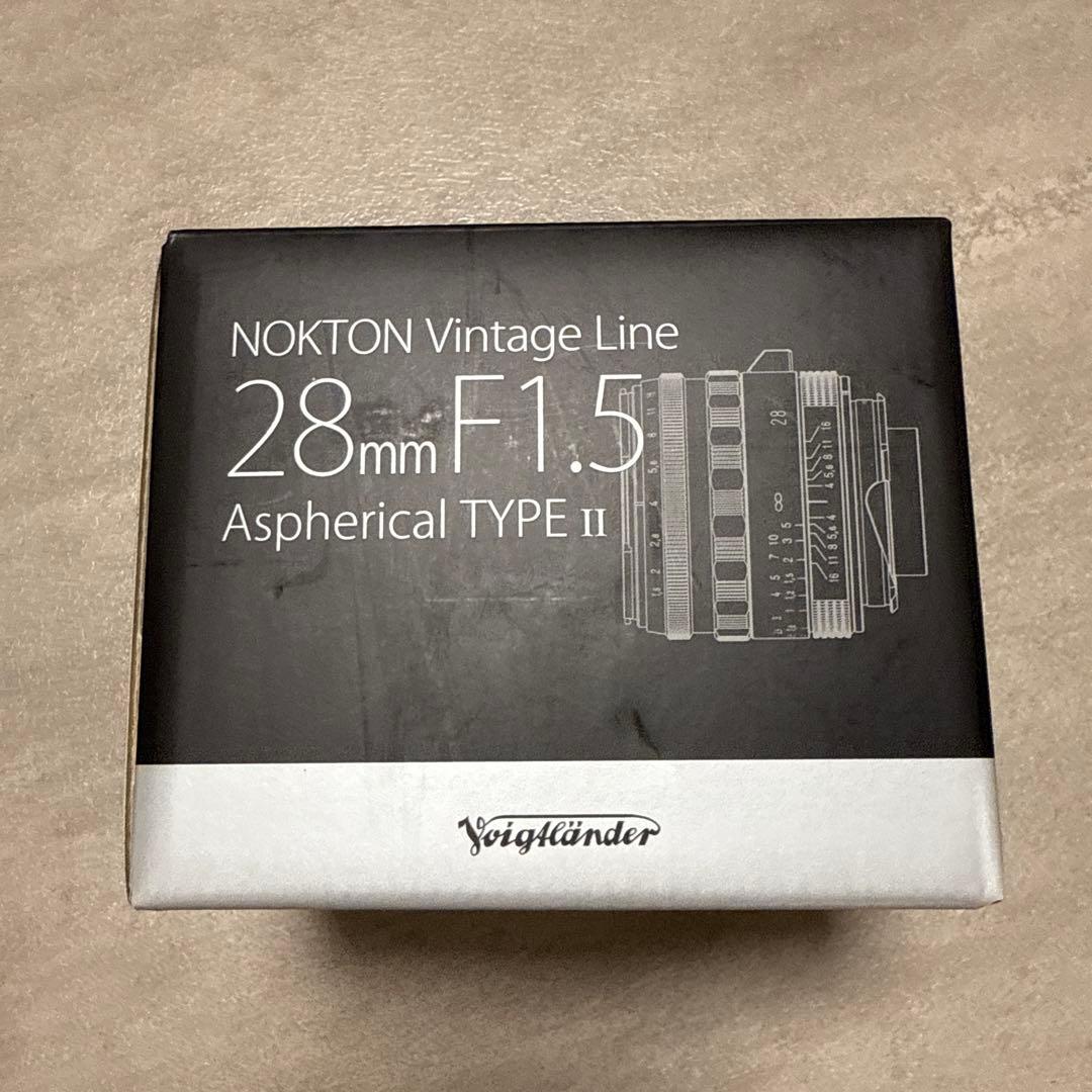 【美品】Voigtländer NOKTON 28mm F1.5　VMマウント
