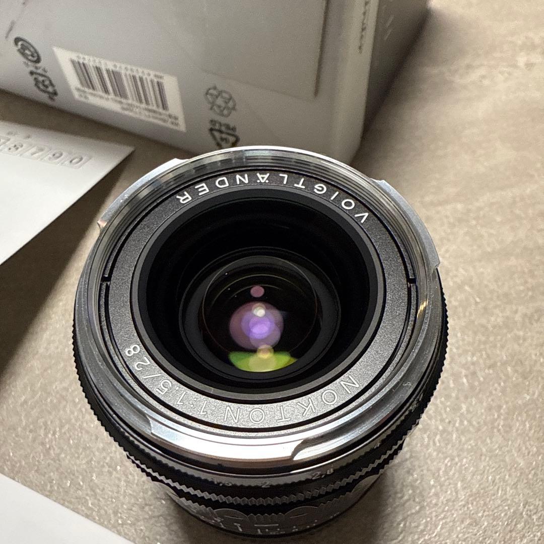 【美品】Voigtländer NOKTON 28mm F1.5　VMマウント