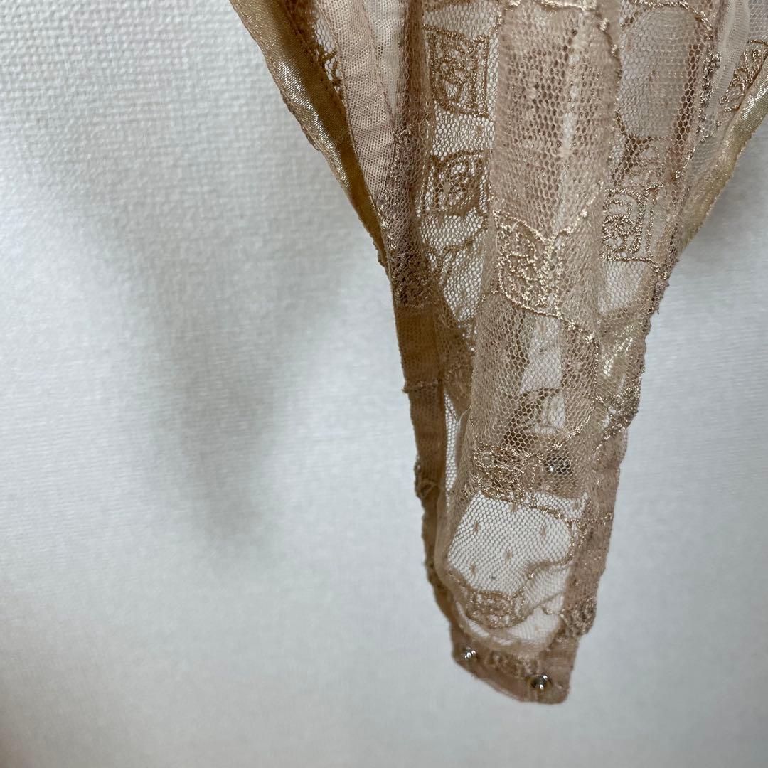 PRANK PROJECT プランクプロジェクト モノグラムレースボディスーツ