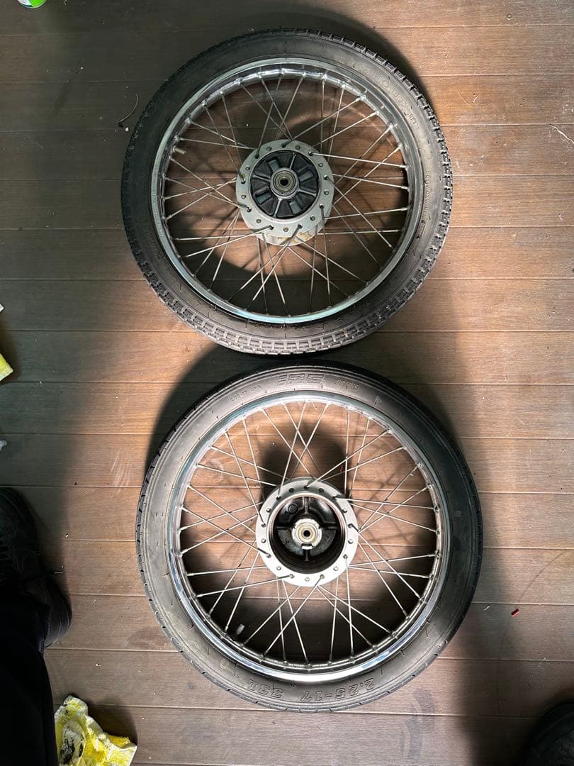 カブ　スーパーカブ　カブプロ　17インチホイール　ハブドラム　スポークホイール