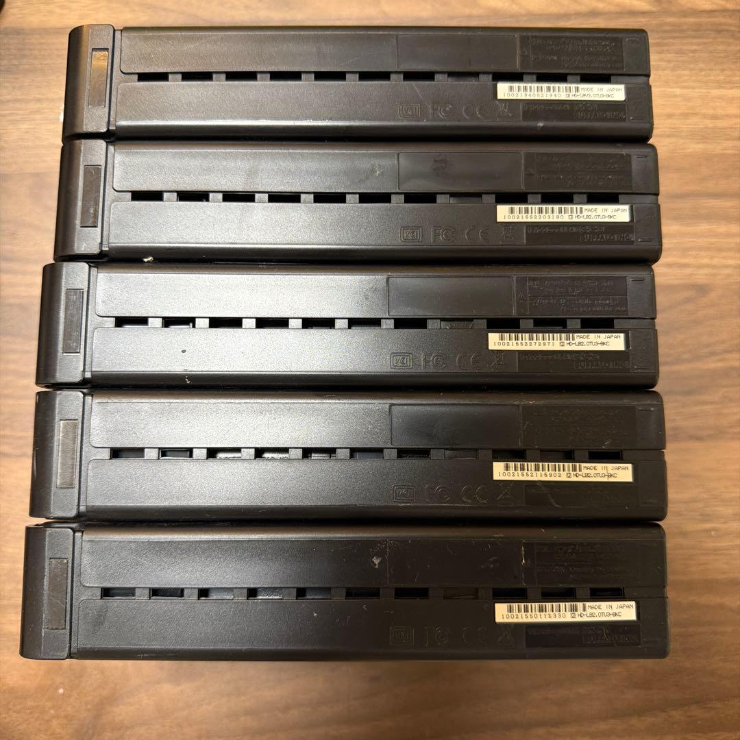 BUFFALO NAS 5台セット USB接続