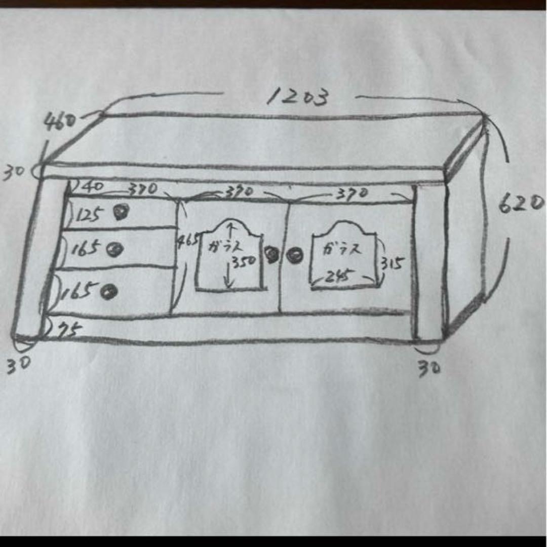 木製　ローボード　テレビボード