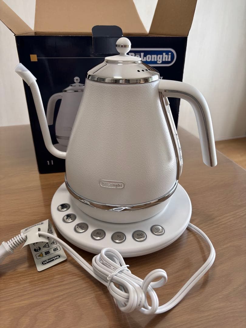 DeLonghi アイコナ カフェケトル KBO1323-W