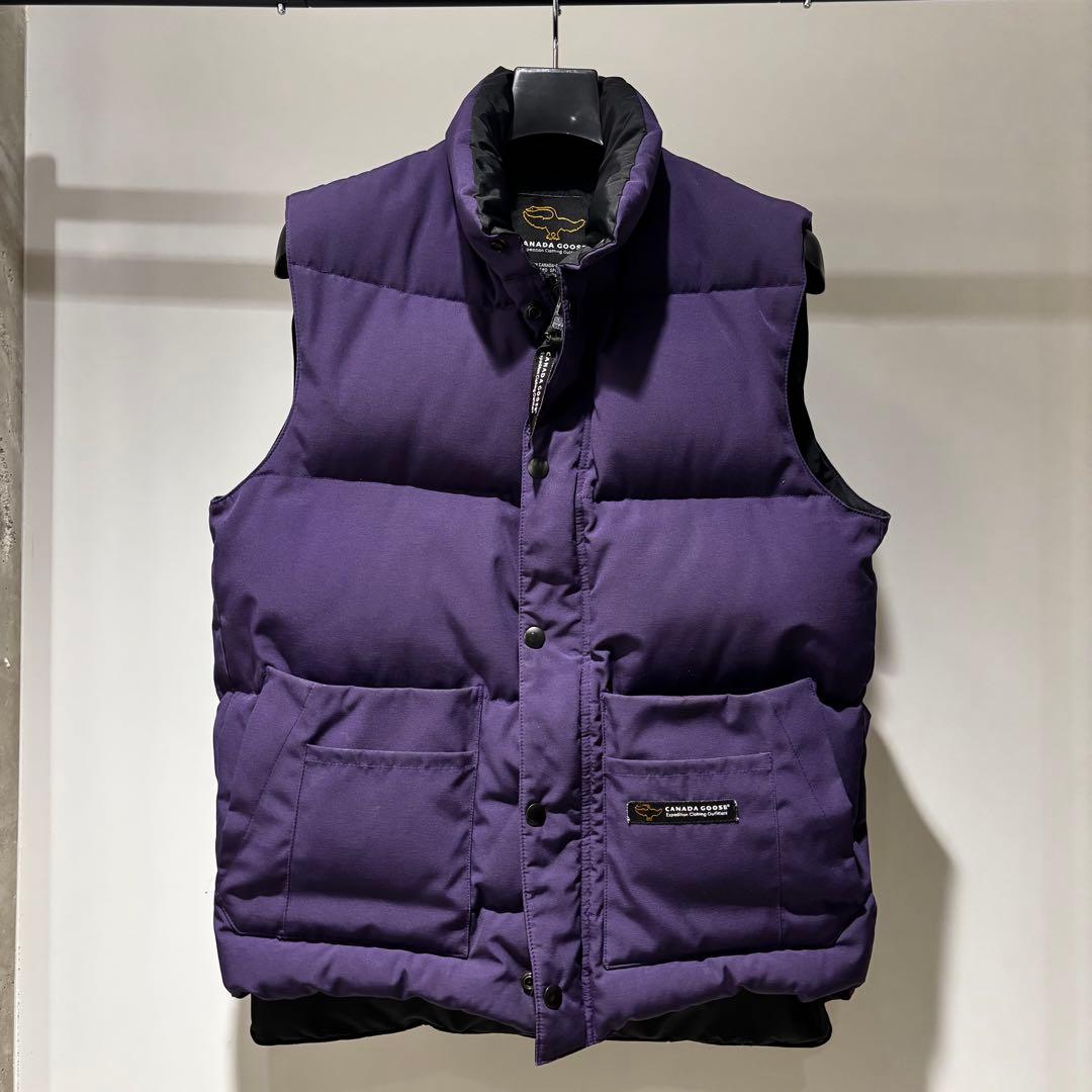   / ダウンベスト旧タグ　紫　SP