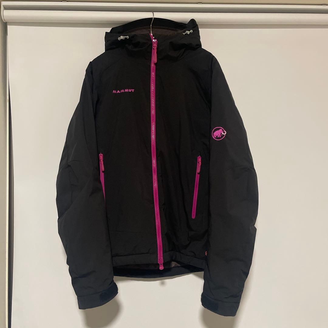 MAMMUT マムート ジャケット レディース L ブラック ピンク 防寒
