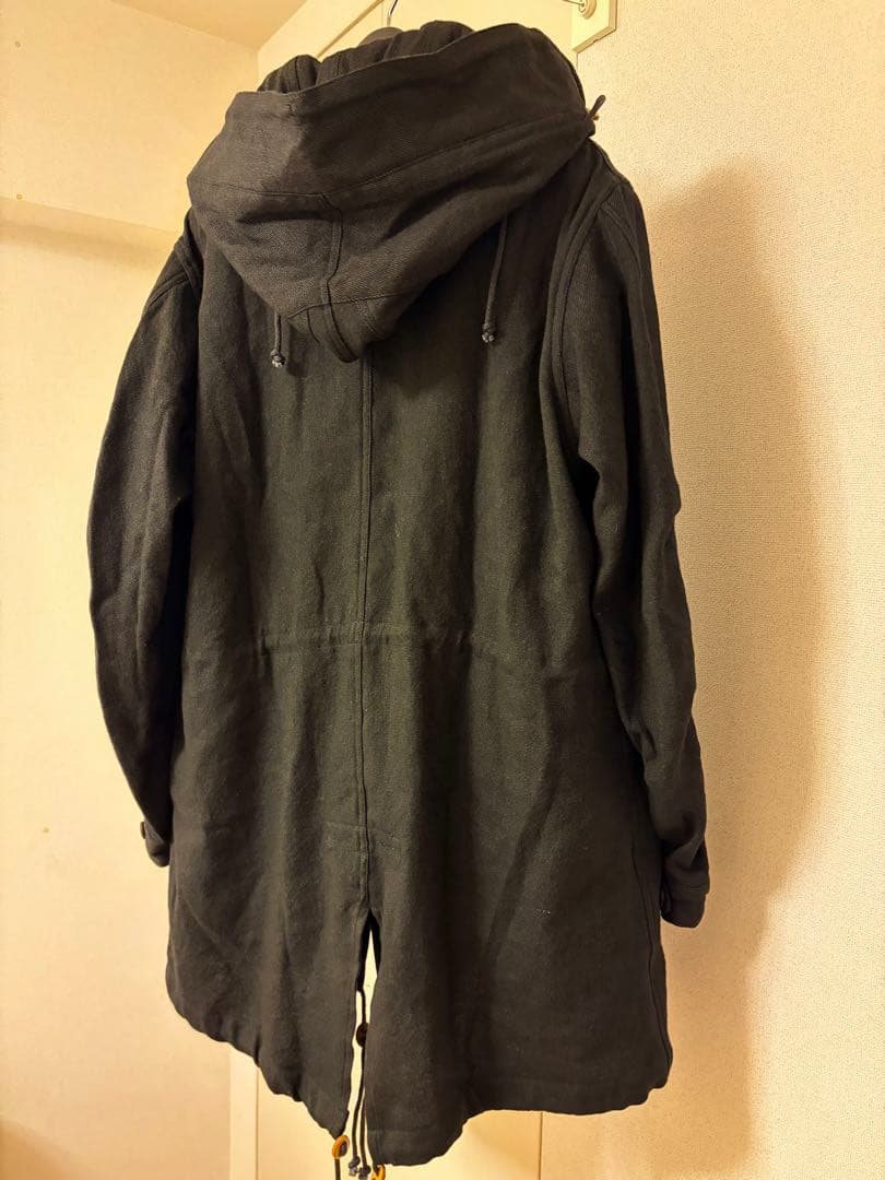 MAATEE&SANS 25AW FISH TAIL リネンカシミア ブラック1