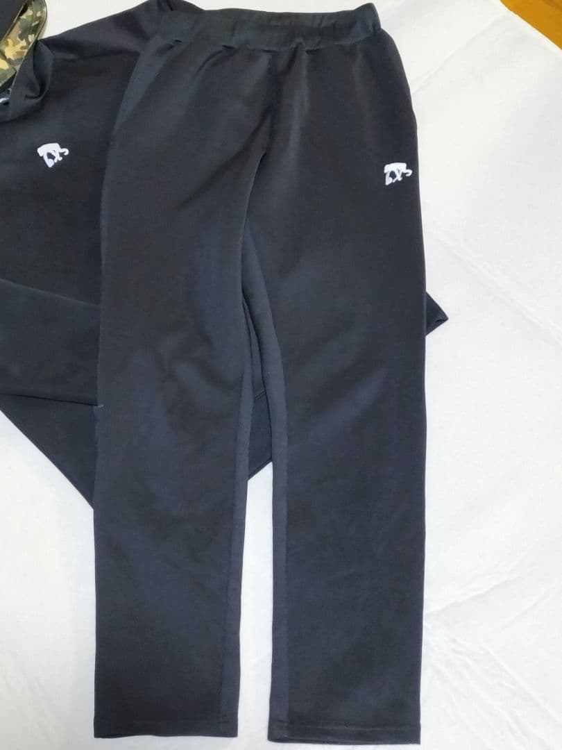 エゴザル セットアップ パーカー バスケ フーディ 黒 Ｍサイズ カモフラ