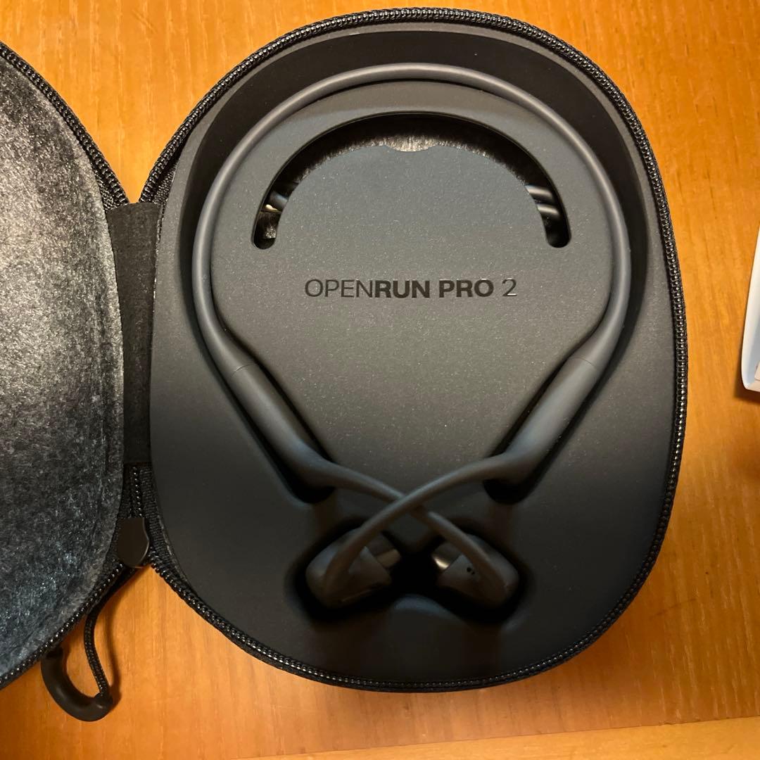 骨伝導イヤホン OpenRun Pro 2 ブラック