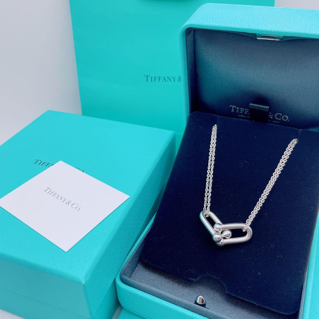 Tiffany & Co. ハードウェア　ダブルリンク　ネックレス　チェーン