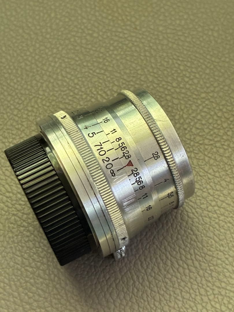 Industar-26M ❗️50mm F2.8 レンズ M39‼️RED P❗️