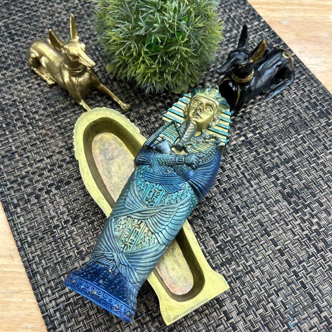 【Bell様】専用ページエジプト　棺　黒アヌビス　オルゴナイト