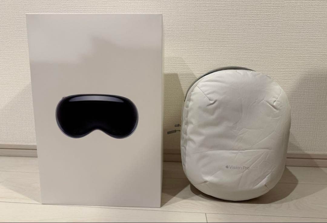 備品付属品完備Apple Vision Pro アップルケア付き