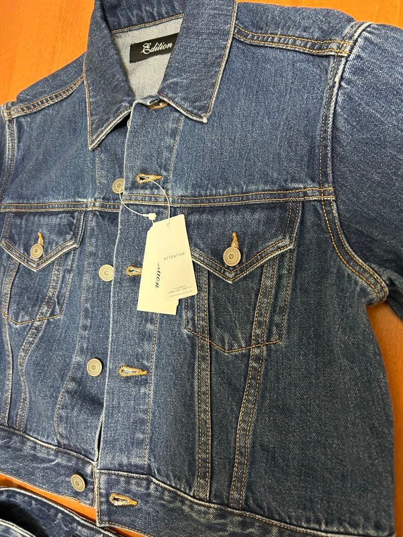 EDITION コットンデニムショートジャケット