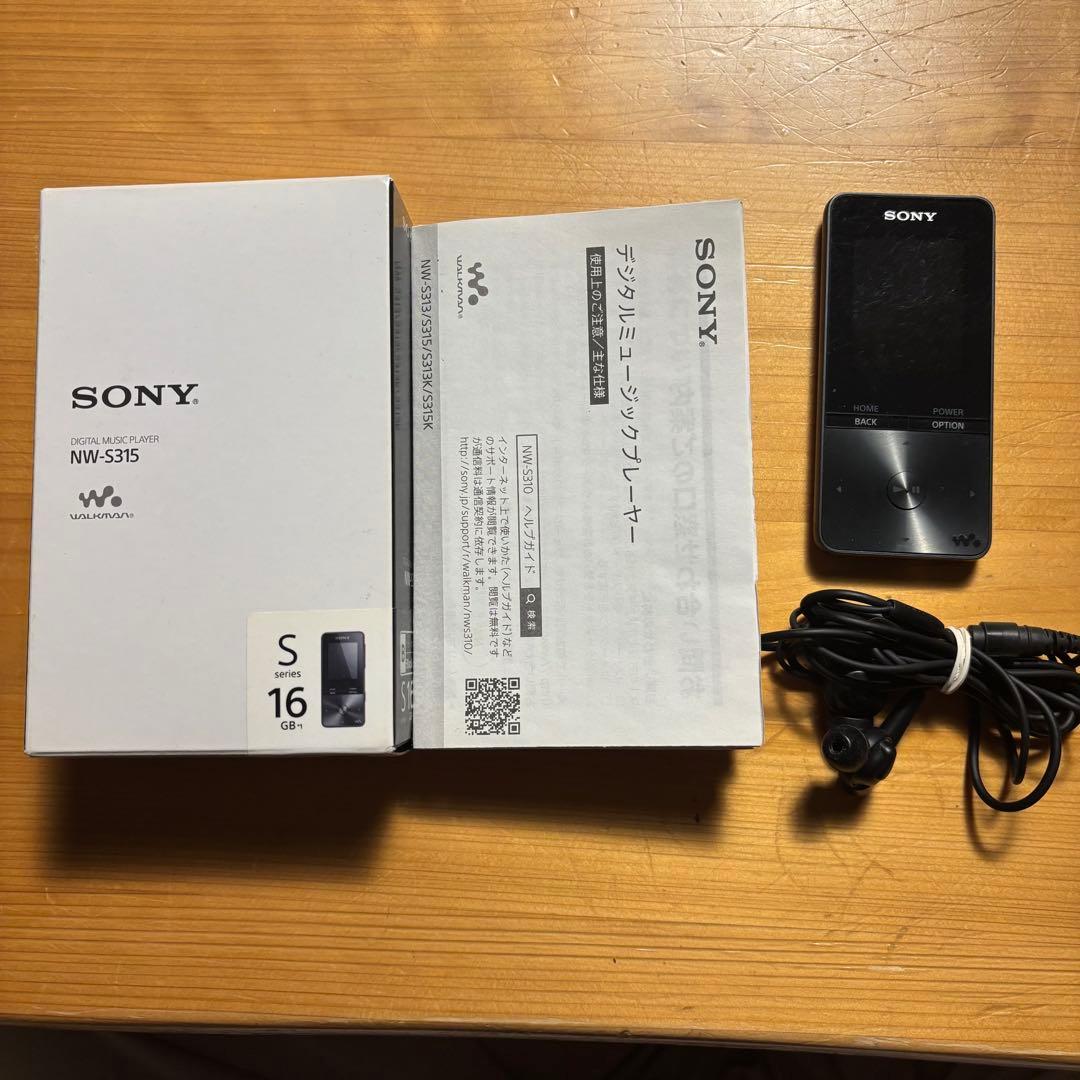 SONY NW-S315 16GB ポータブルプレーヤー