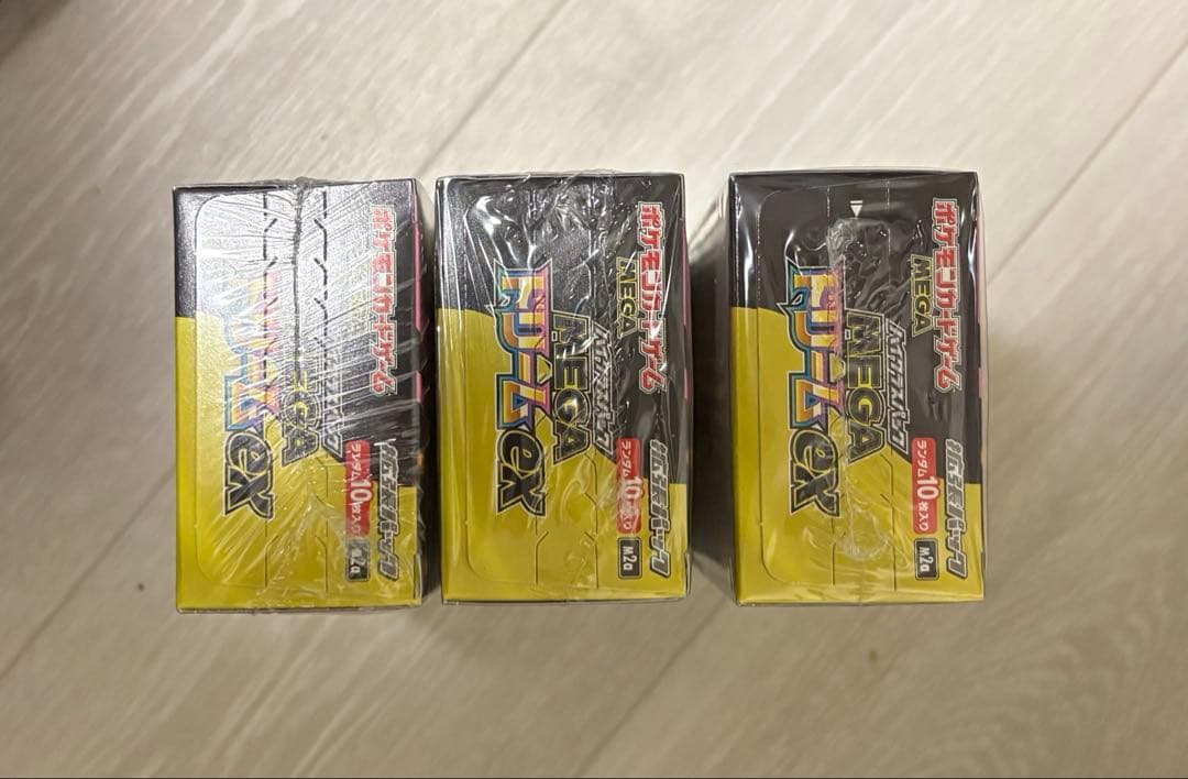 ポケモンカード　MEGAドリームex 3BOX
