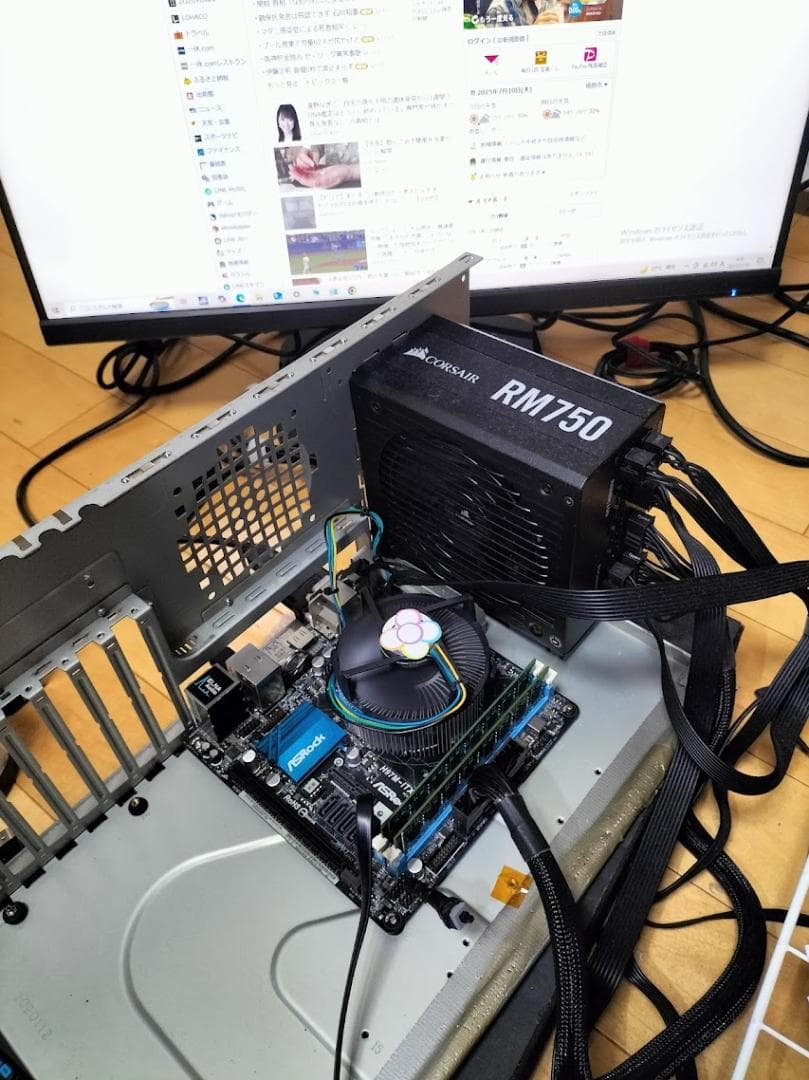 ASRock H97M-ITX/ac マザーボード＋CPU＋メモリー WiFi