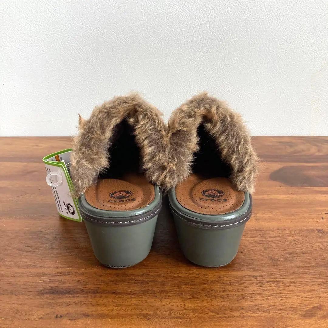 【新品未使用】クロックス Cobbler Fuzz Clog W