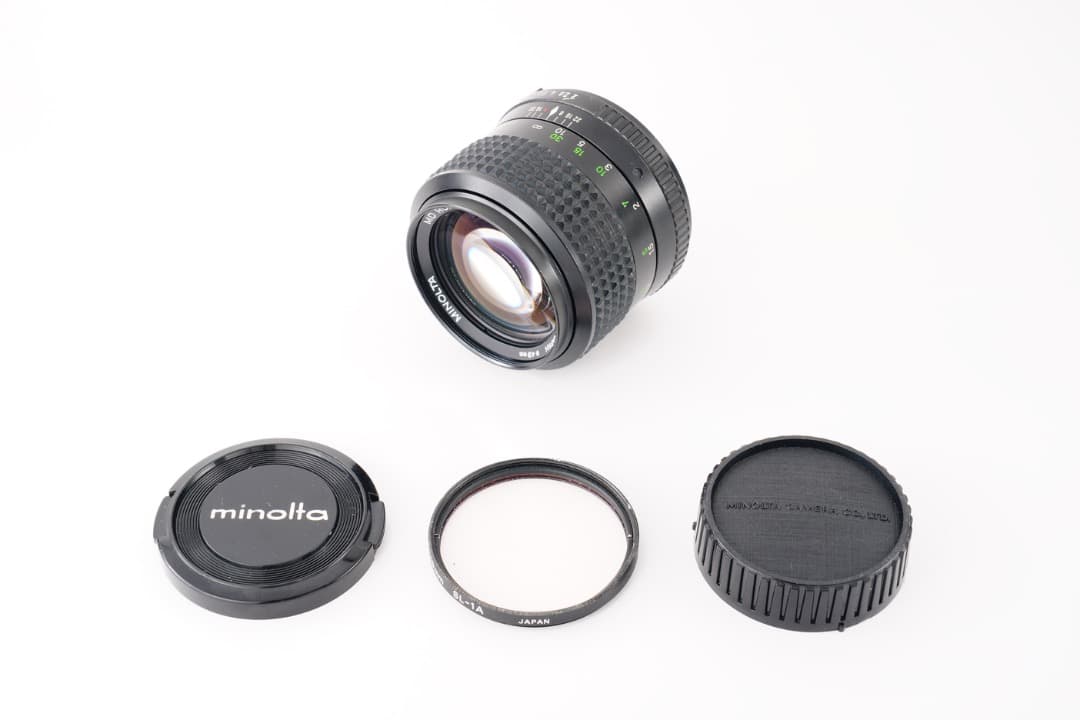 【極美品】Minolta MD ROKKOR 85mm F2 ミノルタ 571