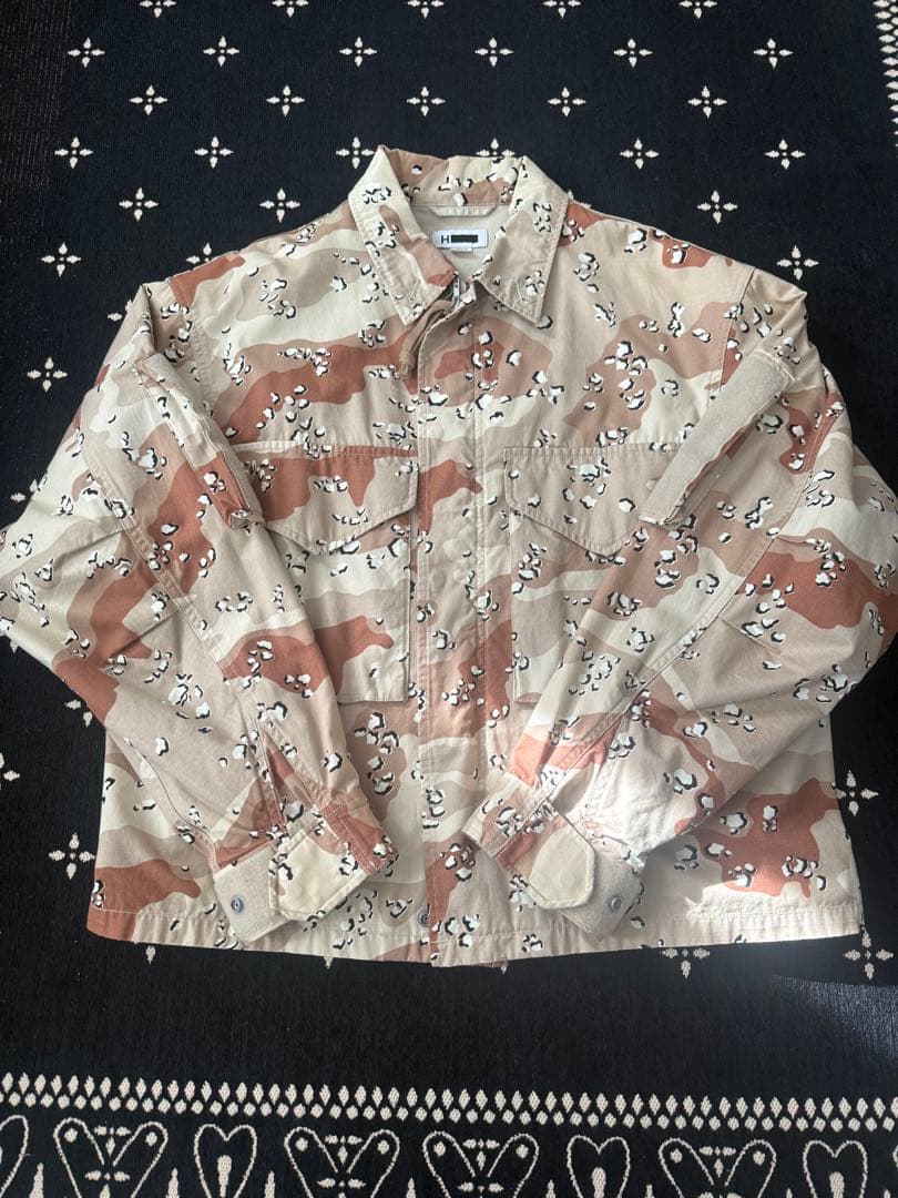 H beauty&youth デザートカモ　ミリタリー