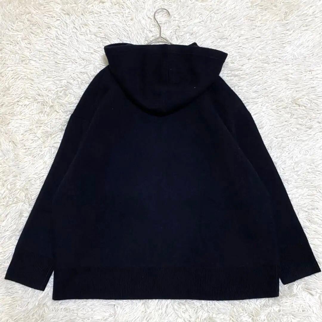 【美品✨】Theory パーカー 24AW HOODIE LANA CASH 黒