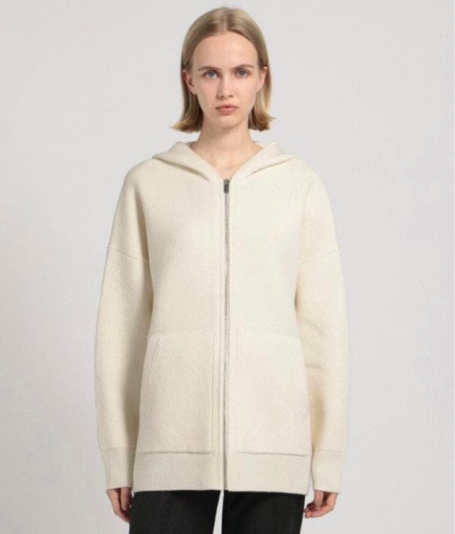 【美品✨】Theory パーカー 24AW HOODIE LANA CASH 黒