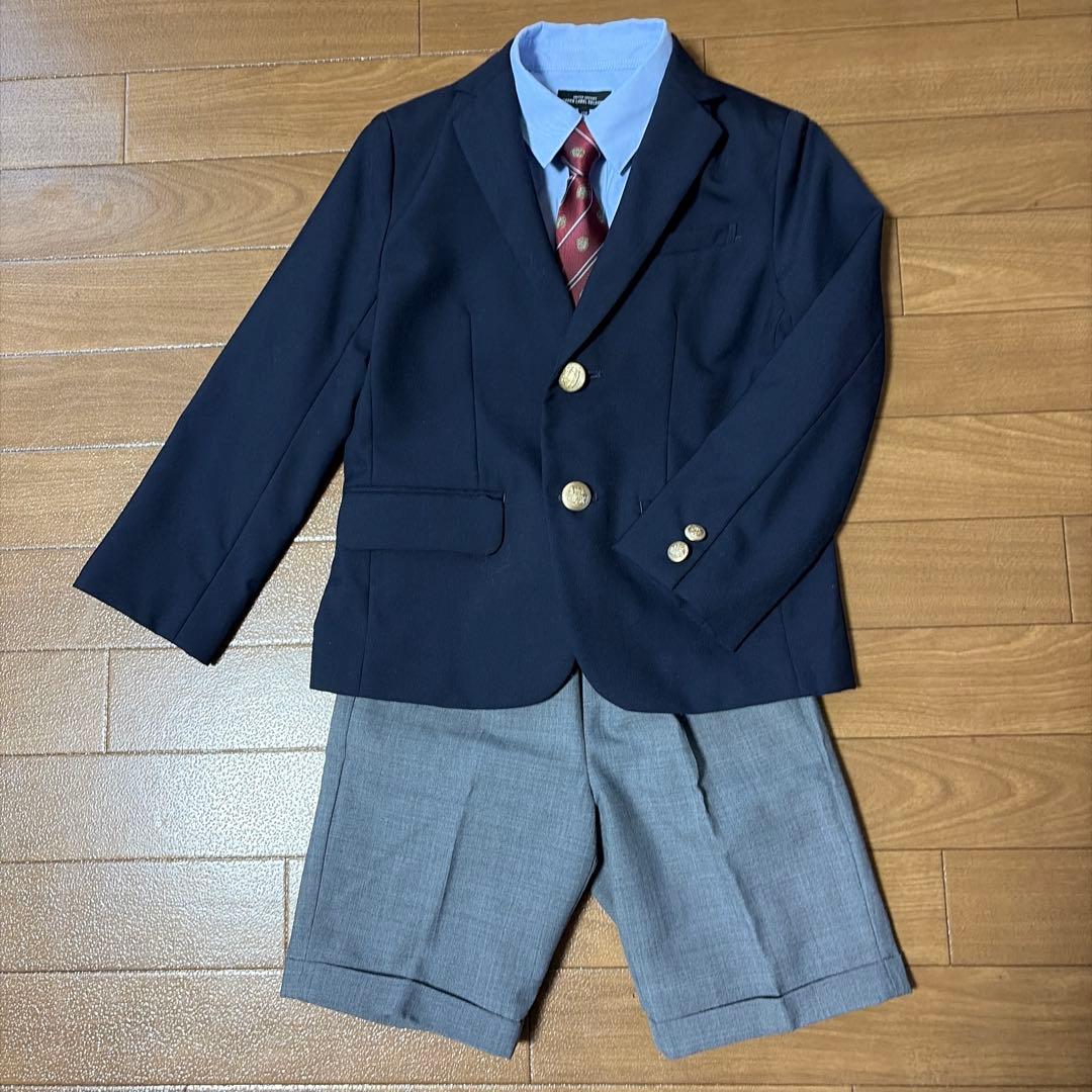 グリーンレーベルリラクシング 男の子 フォーマルスーツ 120cm 卒園 入学①