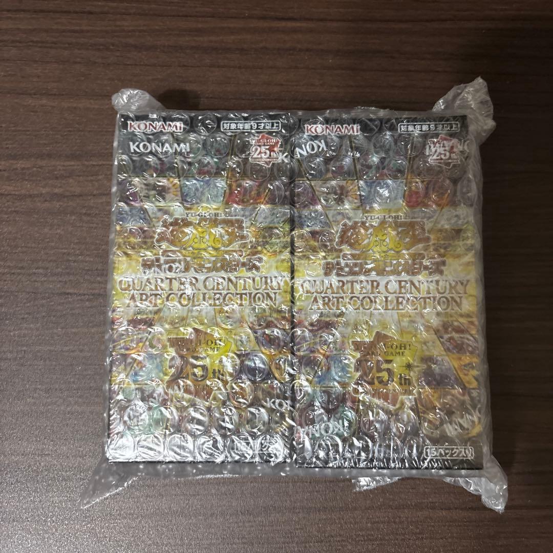 o*j様 遊戯王OCG クォータ―センチュリーアートコレクション　シュリンク付き