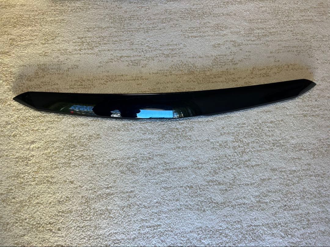 アルファード30後期 フードトップモール ブラック