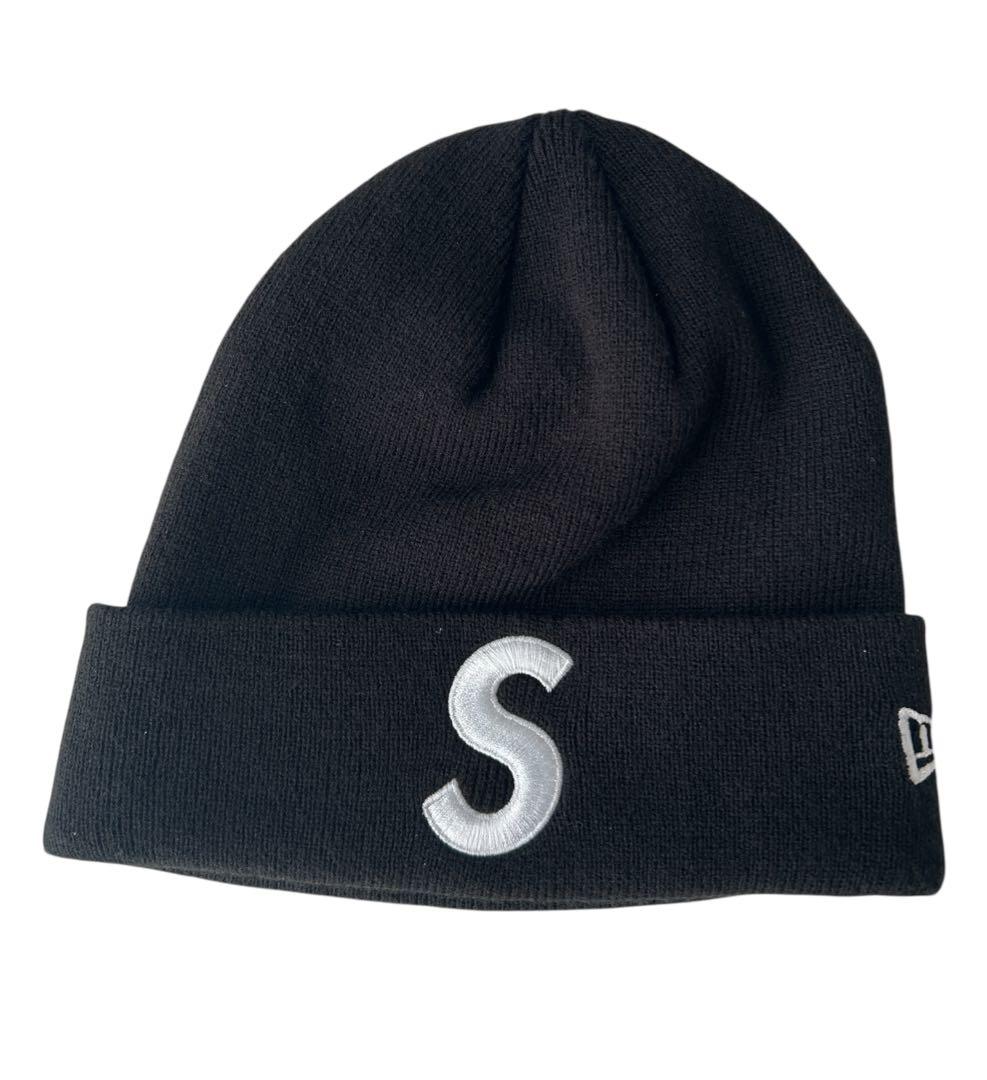 【中古】Supreme × NEW ERA S Logo ニット帽 ビーニー
